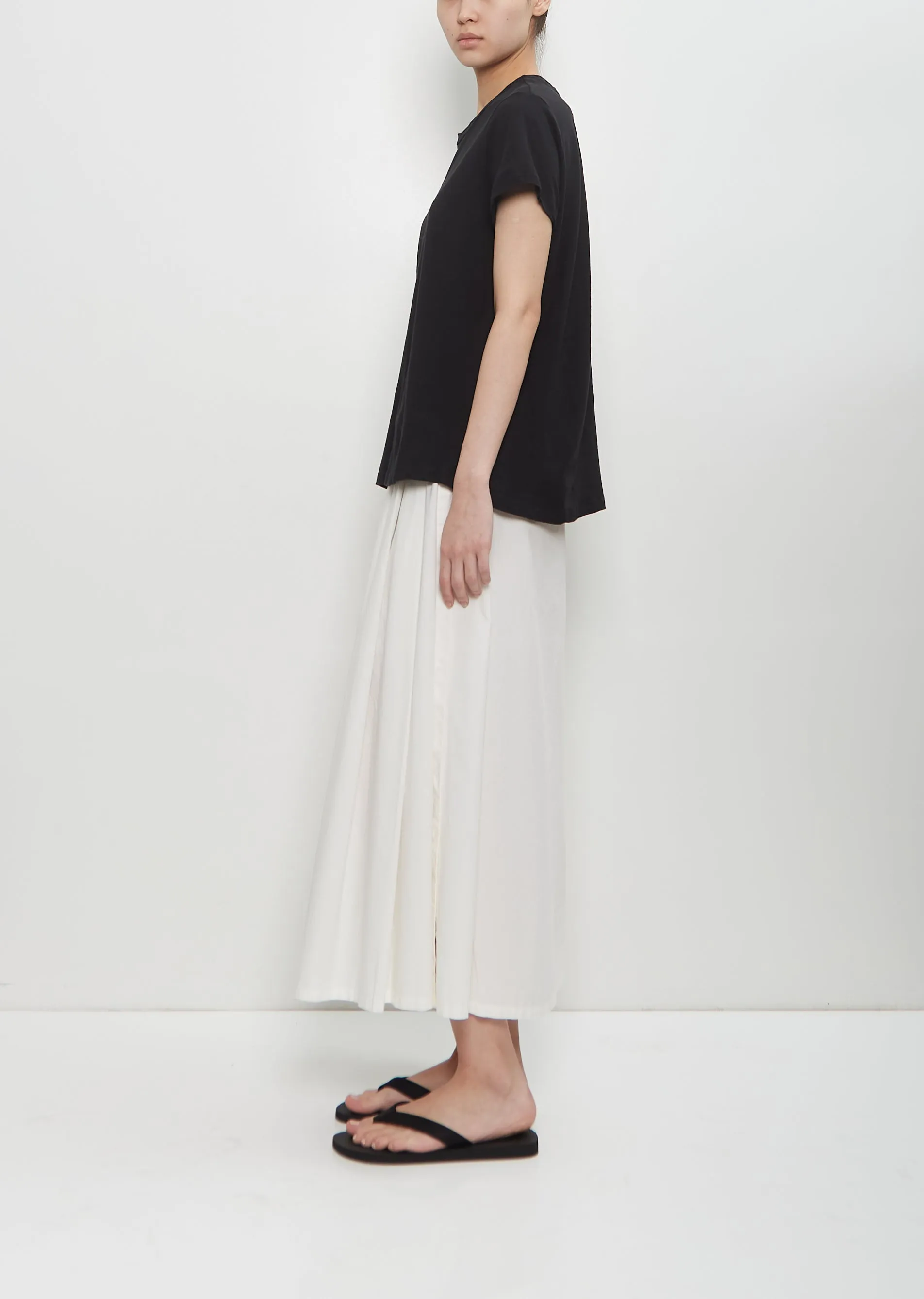 Linen Cotton Maglia Rico — Black sold by La Garconne product image thumbnail 2