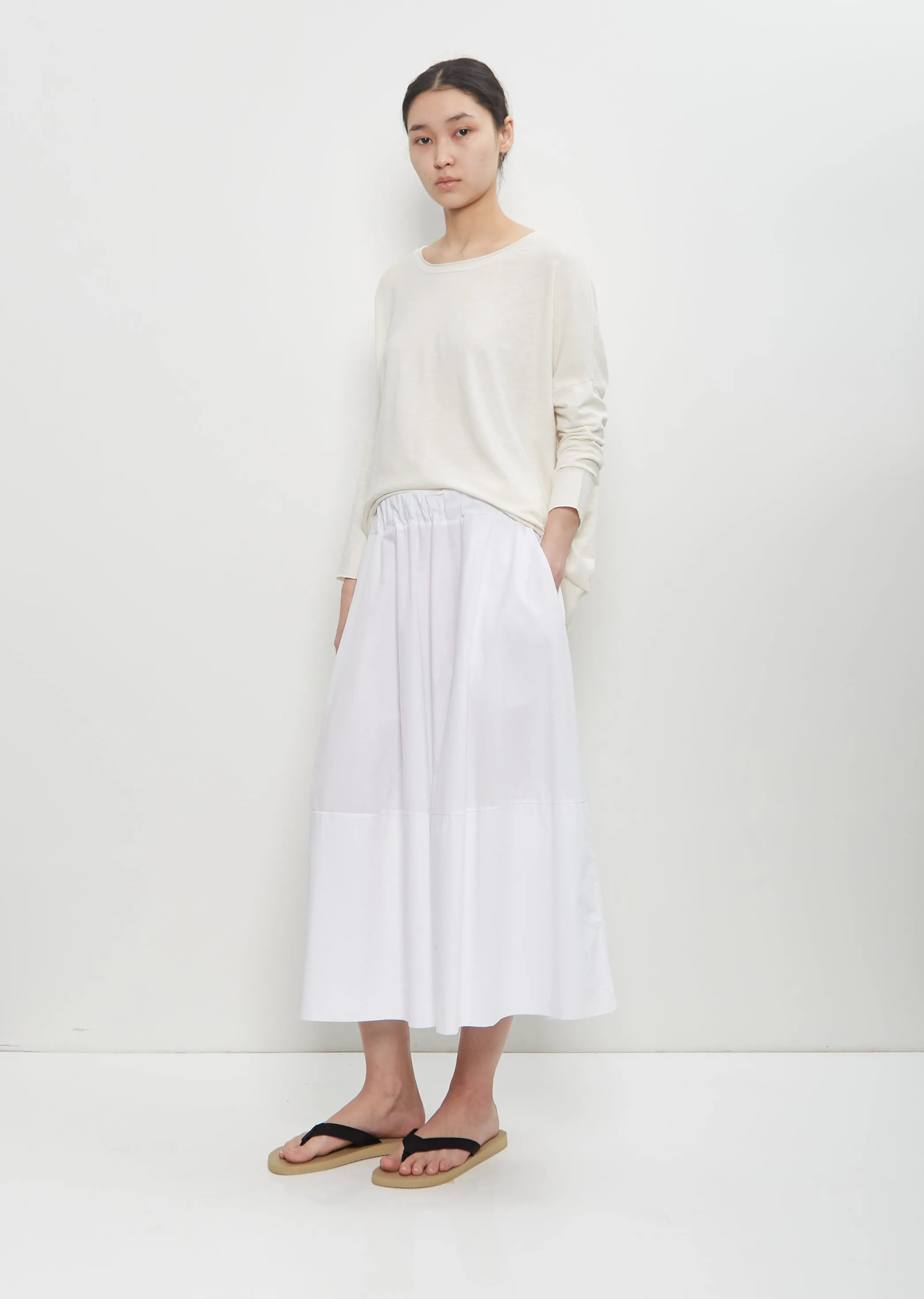 Stretch Linen Cotton Ata Tee — Gala sold by La Garconne product image thumbnail 4