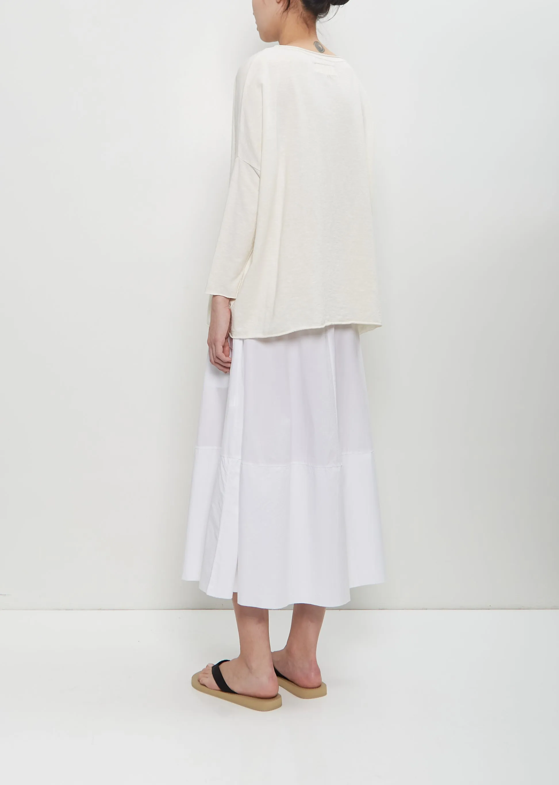 Stretch Linen Cotton Ata Tee — Gala sold by La Garconne product image thumbnail 3