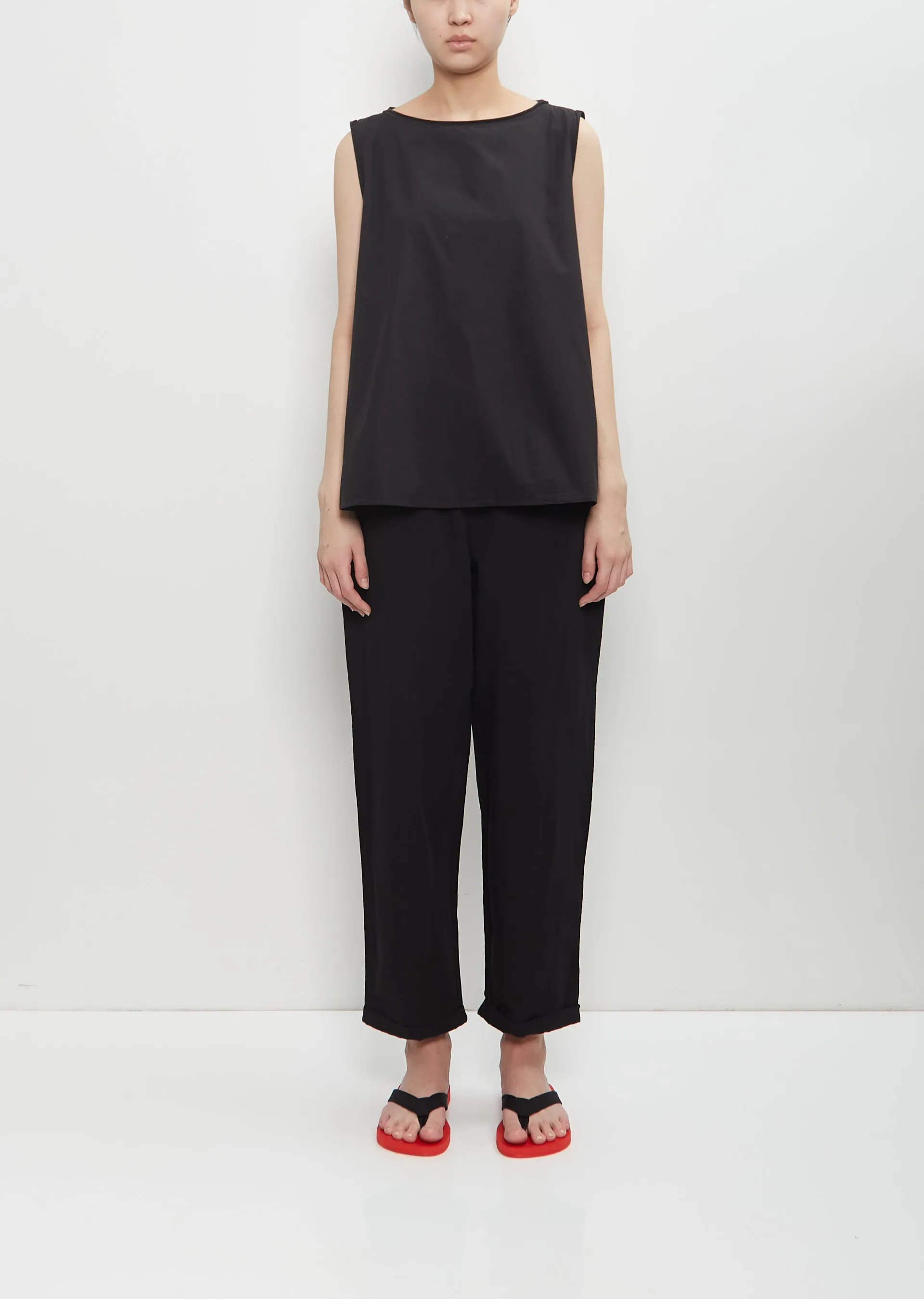 Cotton Gioia Tank — Black sold by La Garconne product image thumbnail 5