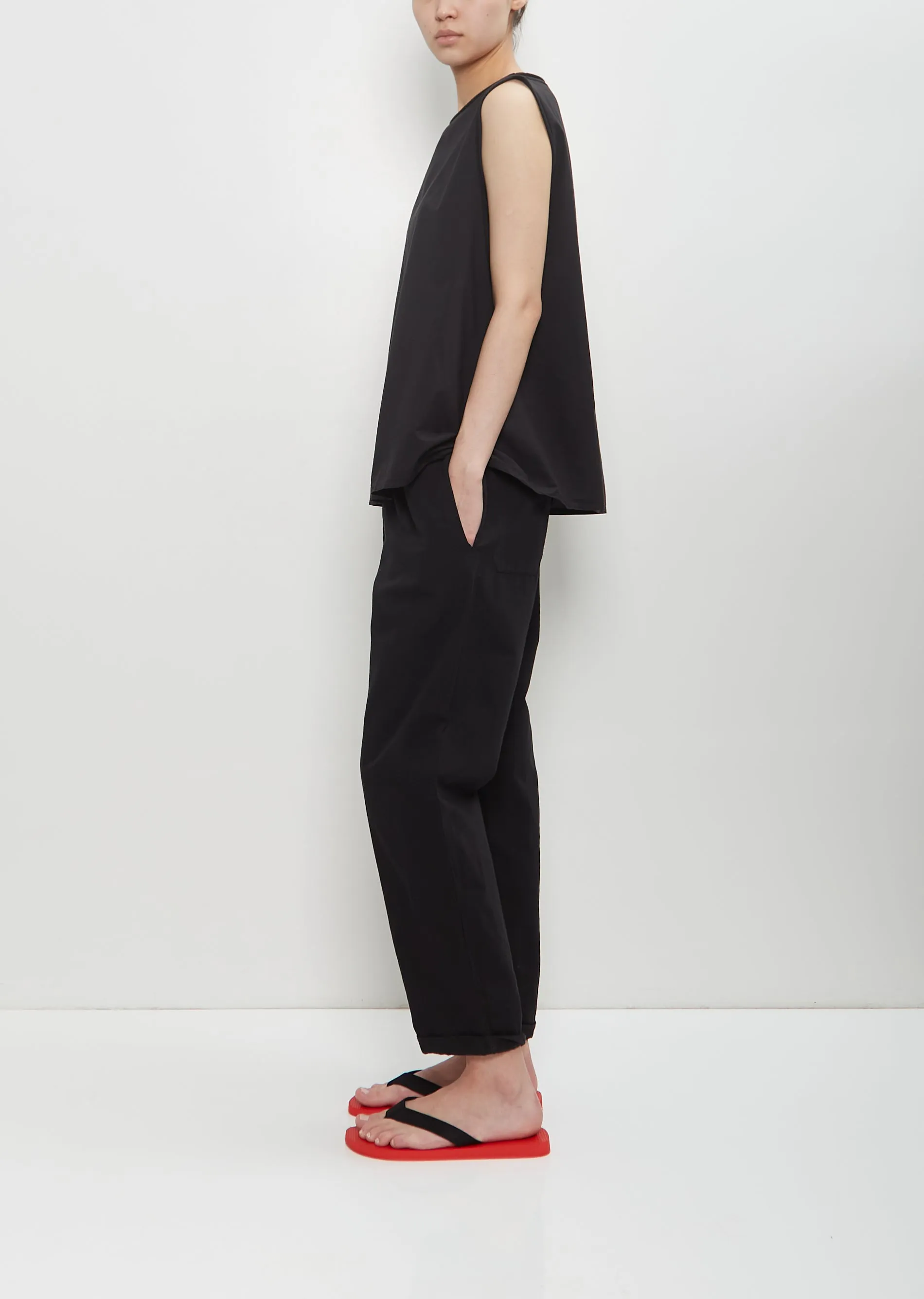 Cotton Gioia Tank — Black sold by La Garconne product image thumbnail 2