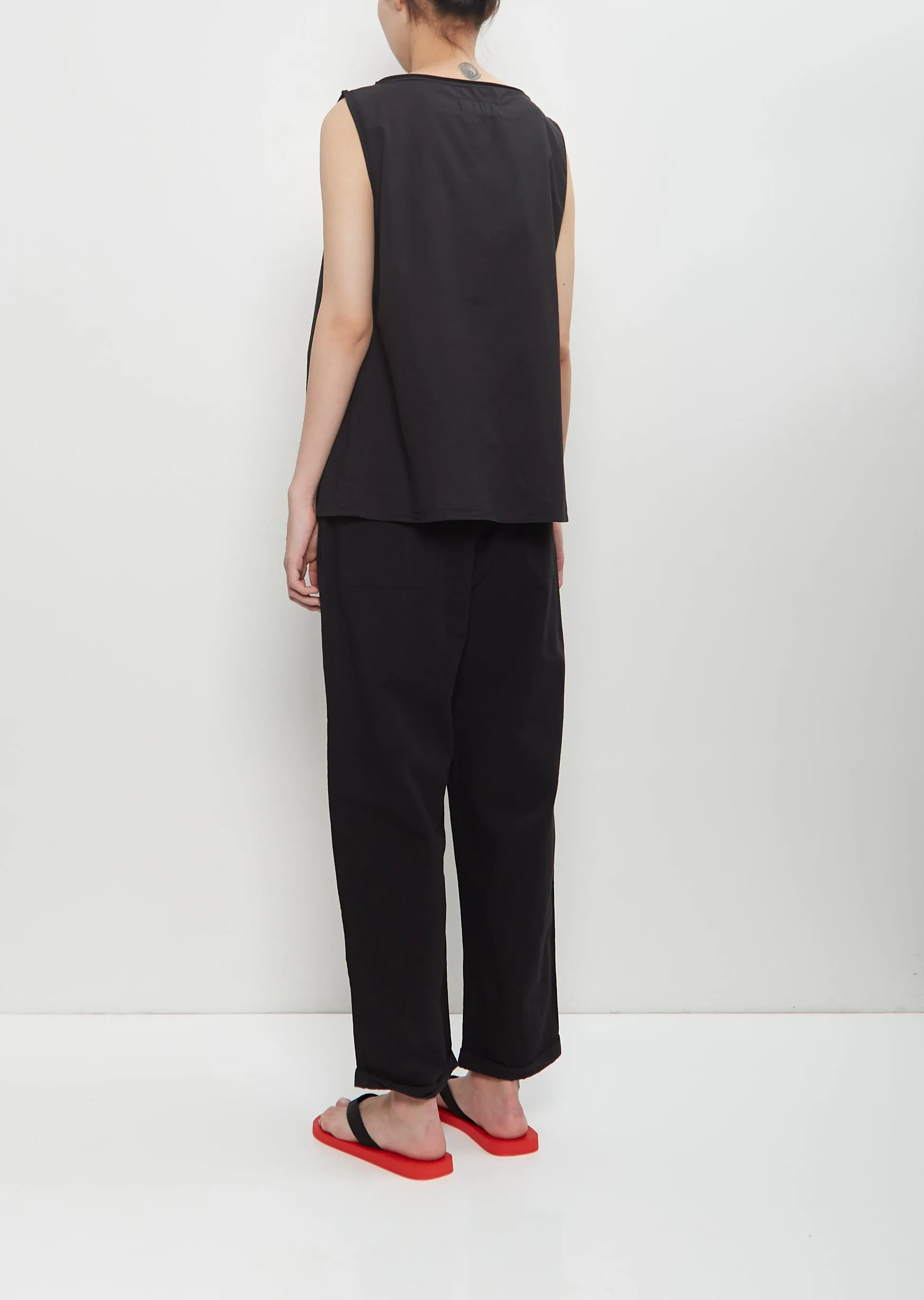 Cotton Gioia Tank — Black sold by La Garconne product image thumbnail 3