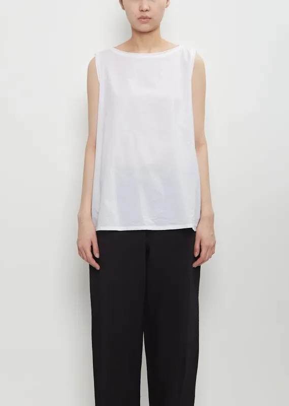 Cotton Gioia Tank — White made by Labo.Art