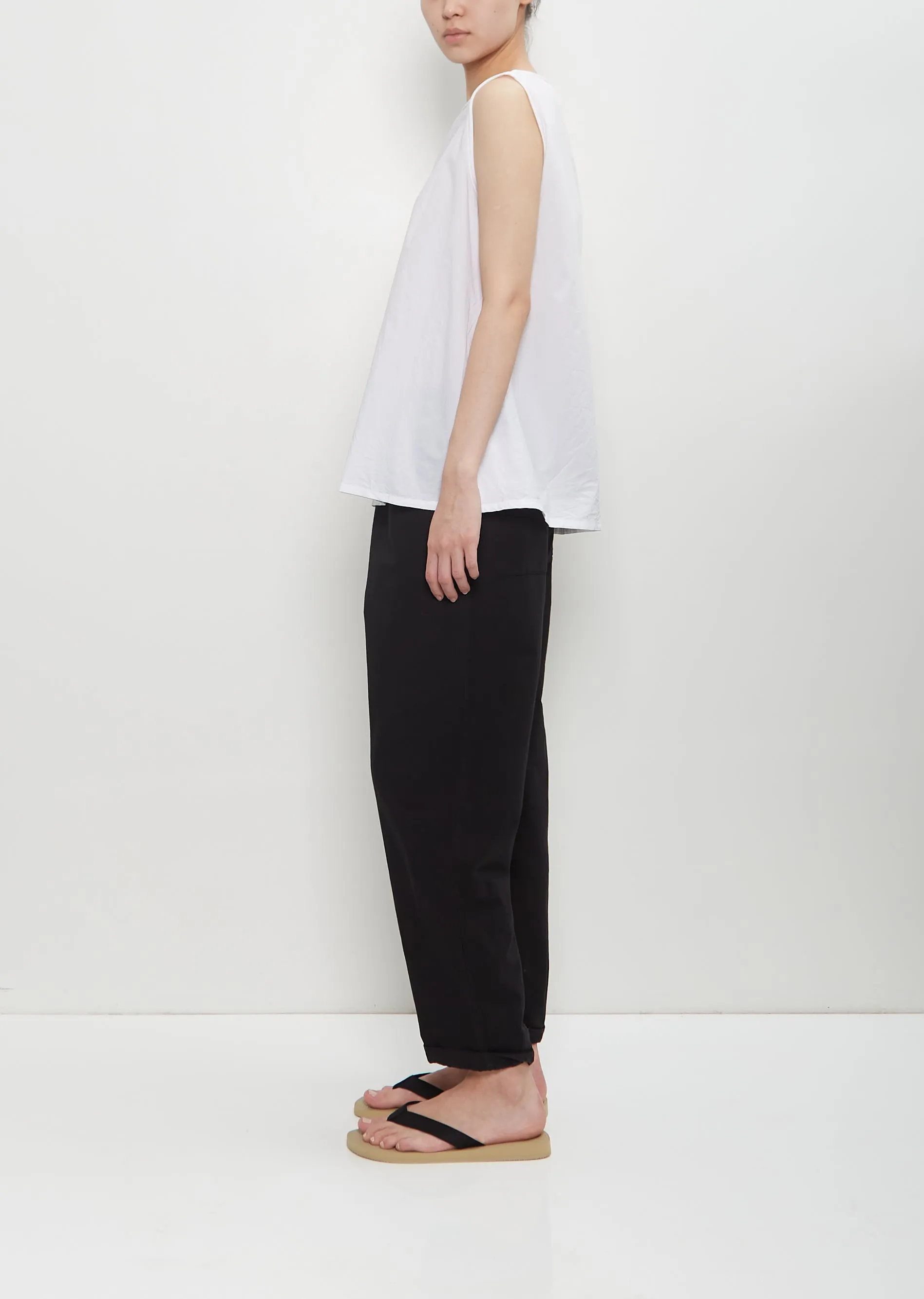 Cotton Gioia Tank — White sold by La Garconne product image thumbnail 2