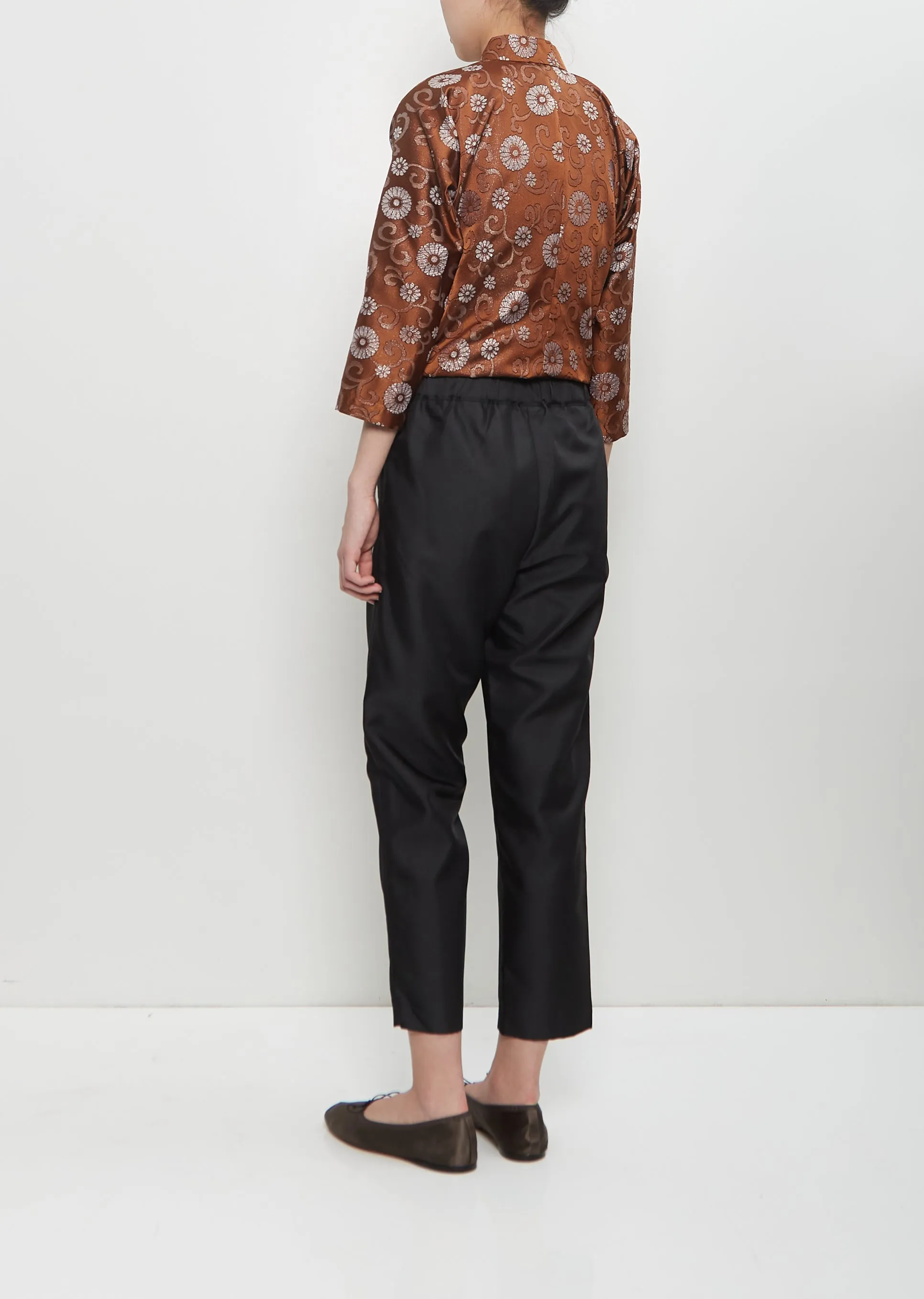 Gabardine Tapered Trouser sold by La Garconne product image thumbnail 3