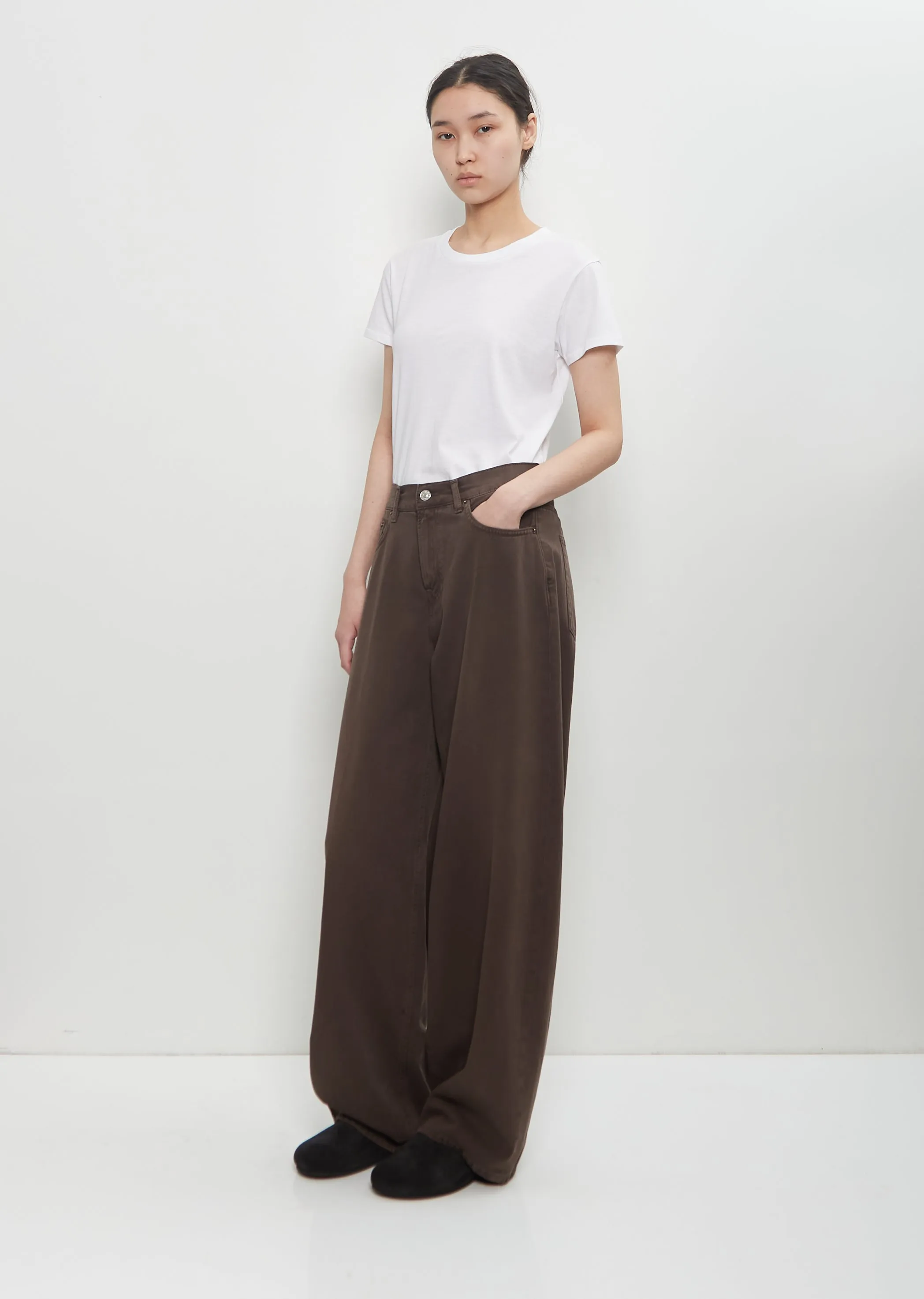 Roomy Jean — Espresso sold by La Garconne product image thumbnail 4