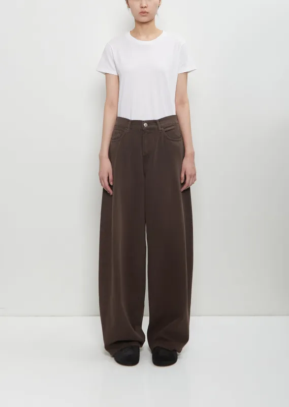 Roomy Jean — Espresso sold by La Garconne