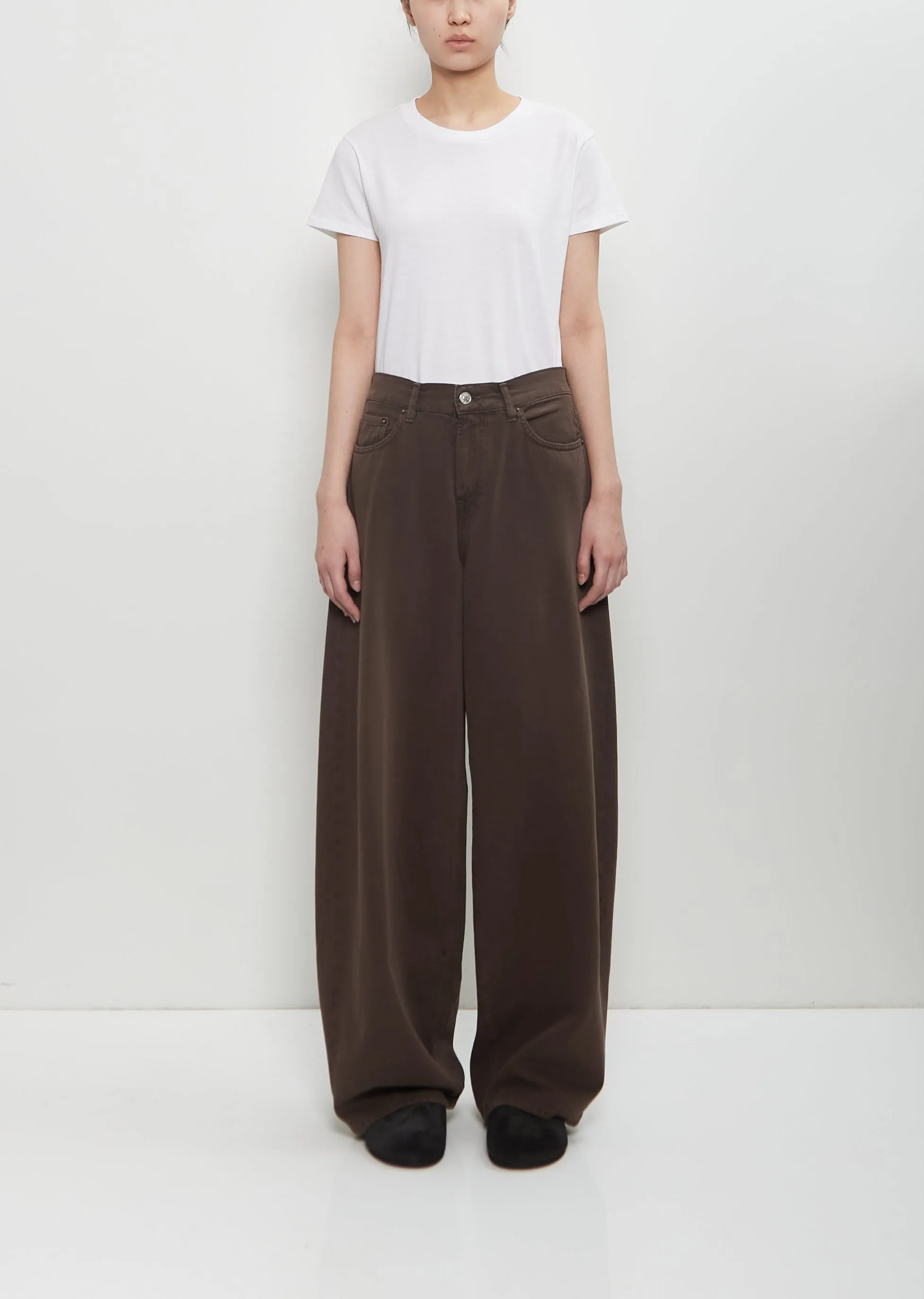 Roomy Jean — Espresso sold by La Garconne