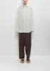 Washed Finx Cotton Typewriter Check Shirt sold by La Garconne