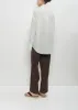 Washed Finx Cotton Typewriter Check Shirt sold by La Garconne