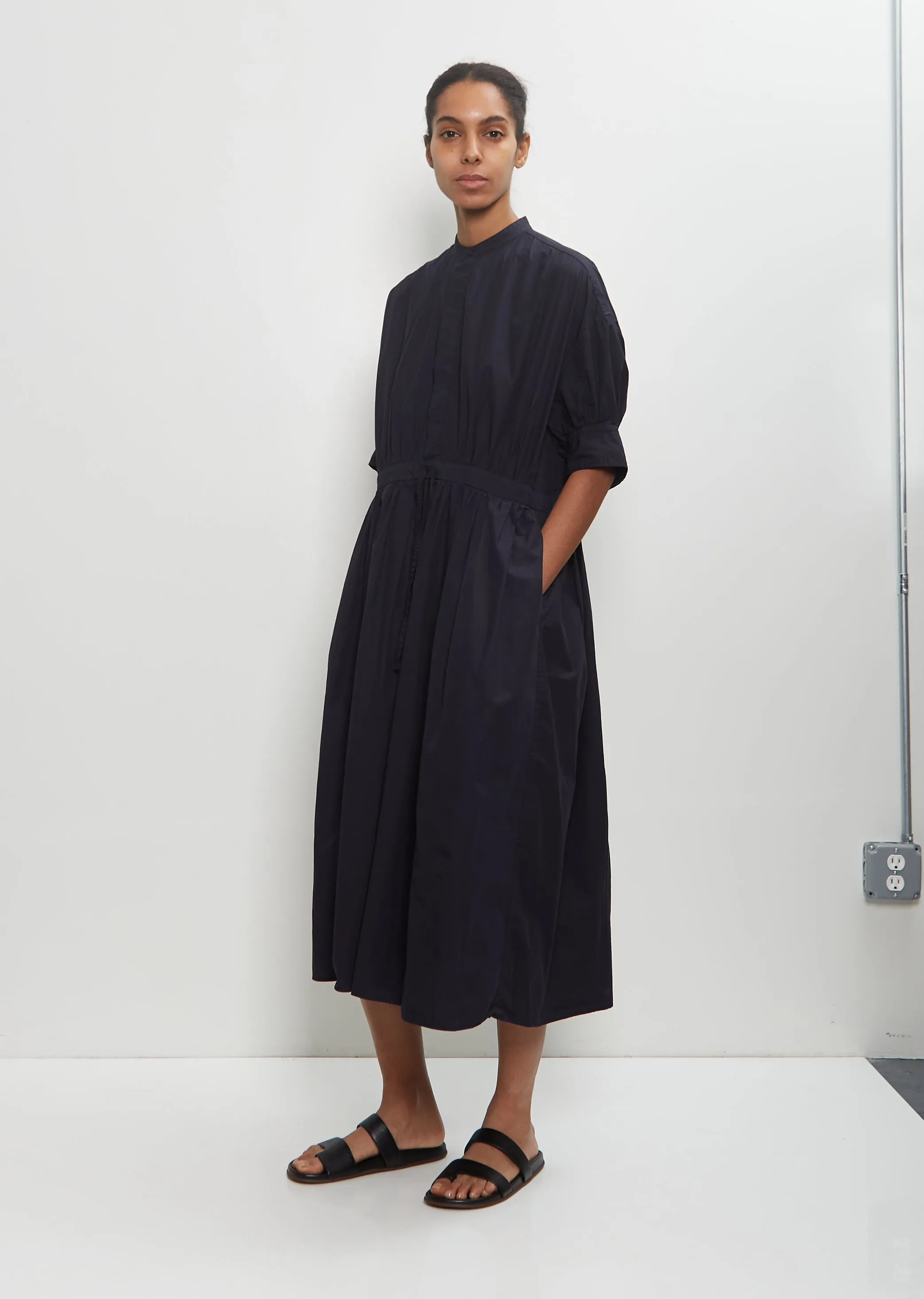 Cotton Bishop Sleeve String Dress sold by La Garconne product image thumbnail 4