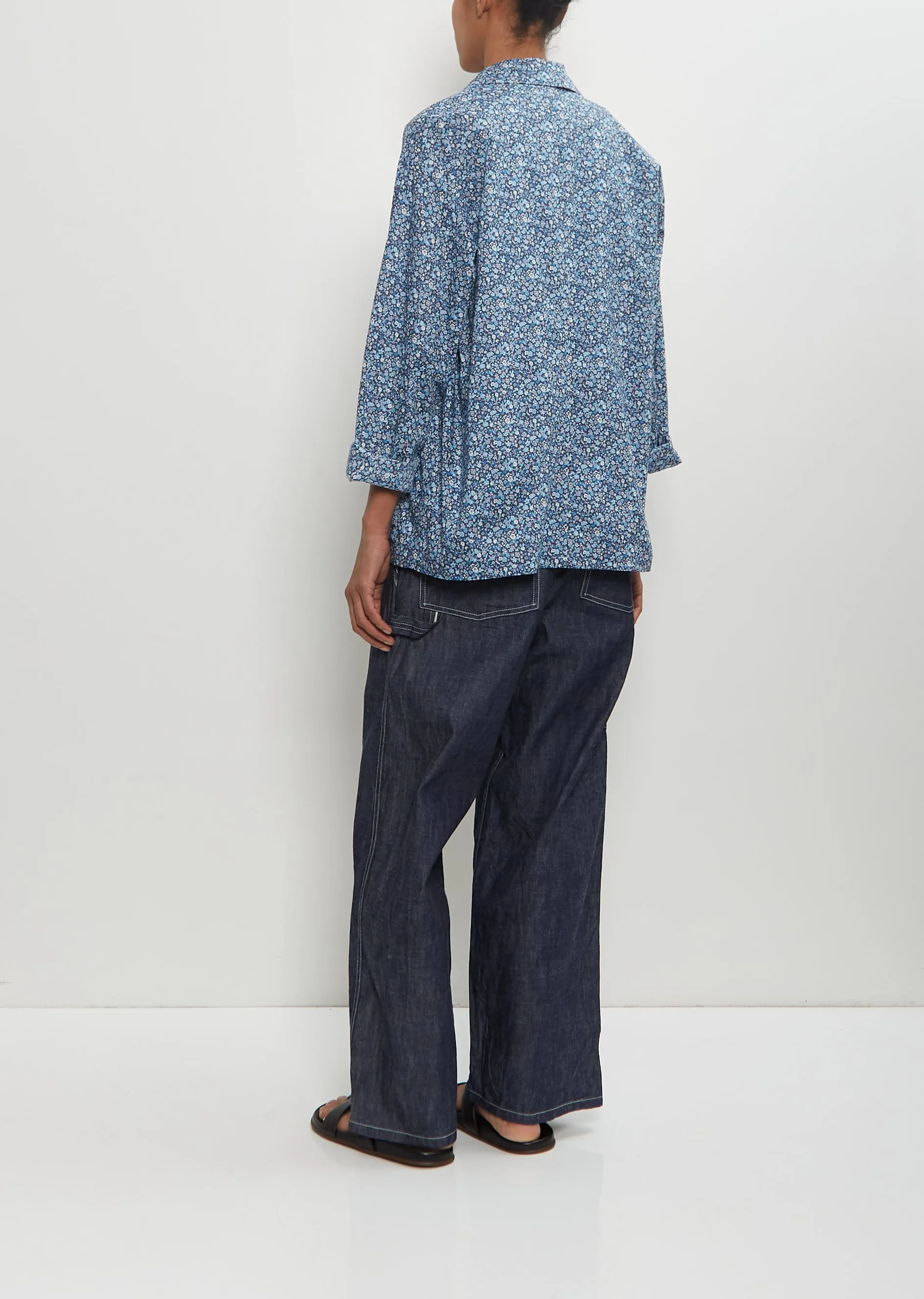 Cotton Atelier Jacket — Navy sold by La Garconne product image thumbnail 3