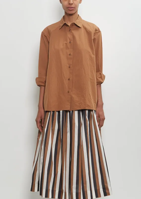 Cotton Drays Travail Shirt — Almond sold by La Garconne