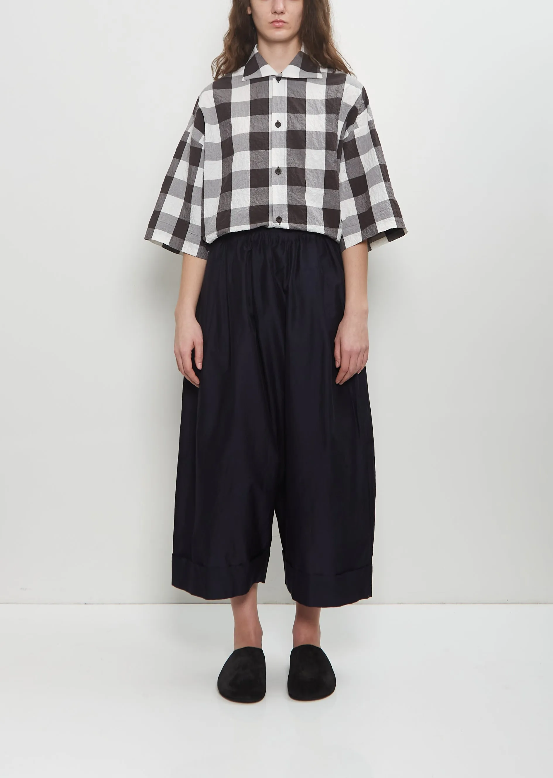 The Baker Cotton Silk Trouser sold by La Garconne