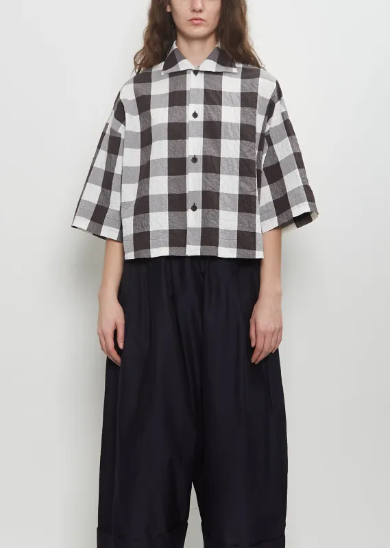 The Camper Metallic Cotton Shirt sold by La Garconne