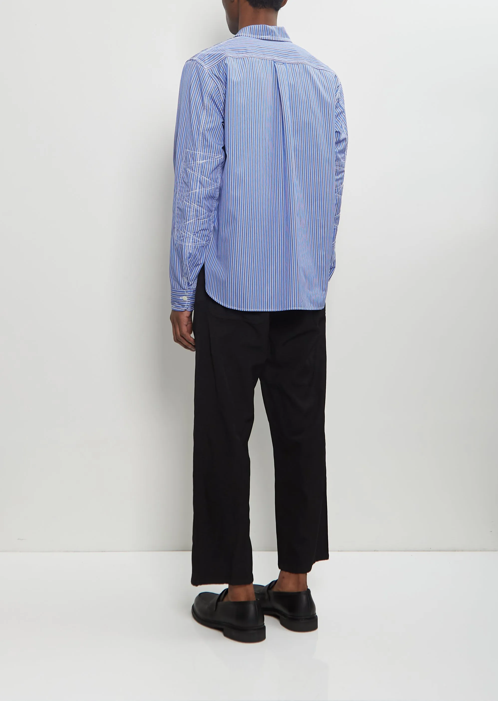 Contrast Stitch Button Up Shirt sold by La Garconne product image thumbnail 3