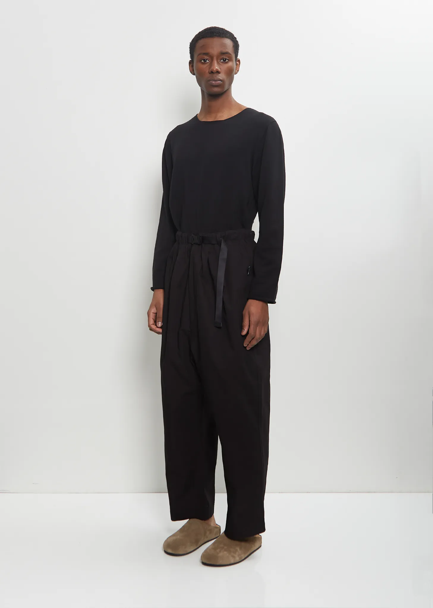 Cotton Nylon Easy Trousers sold by La Garconne product image thumbnail 4