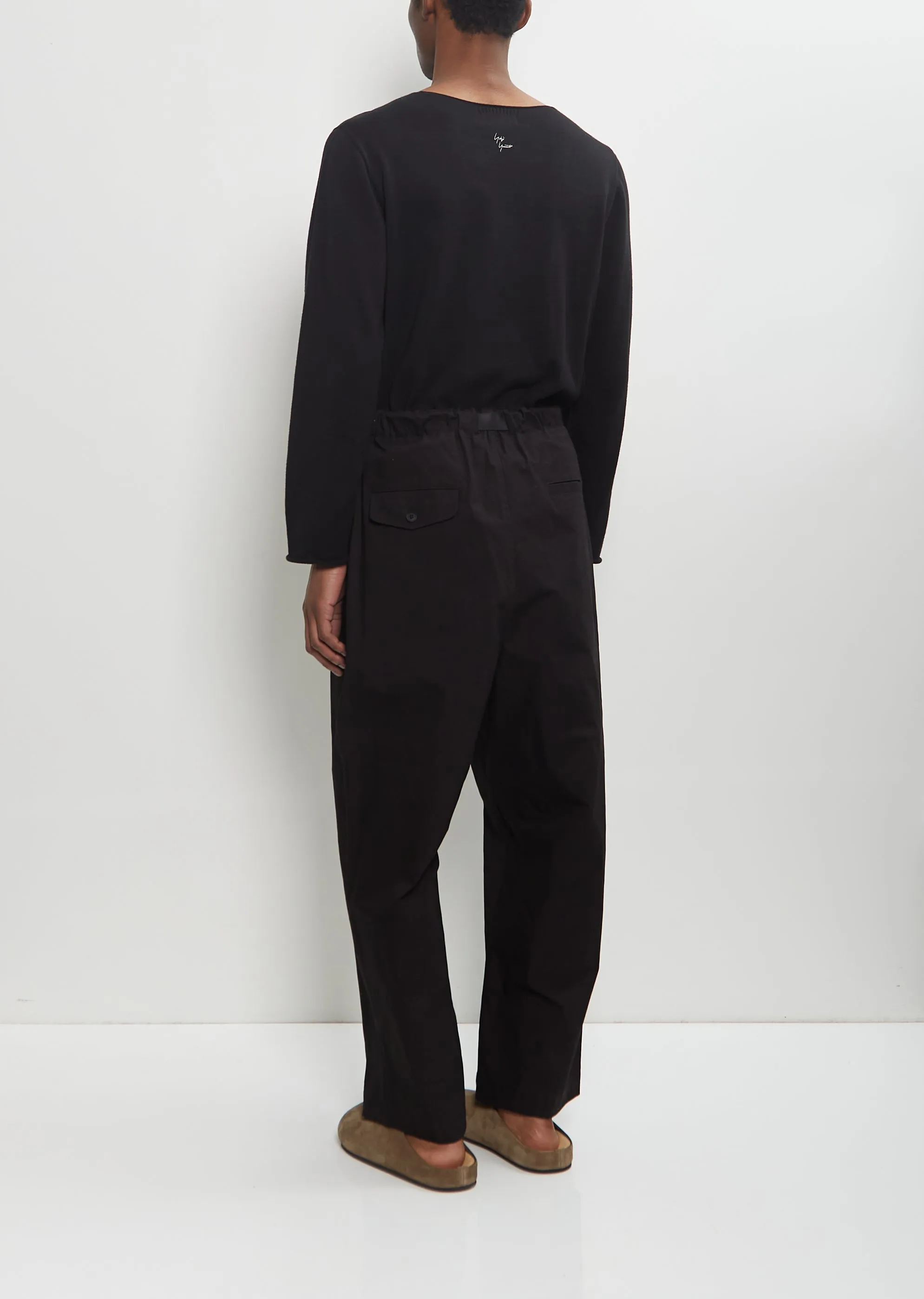 Cotton Nylon Easy Trousers sold by La Garconne product image thumbnail 3