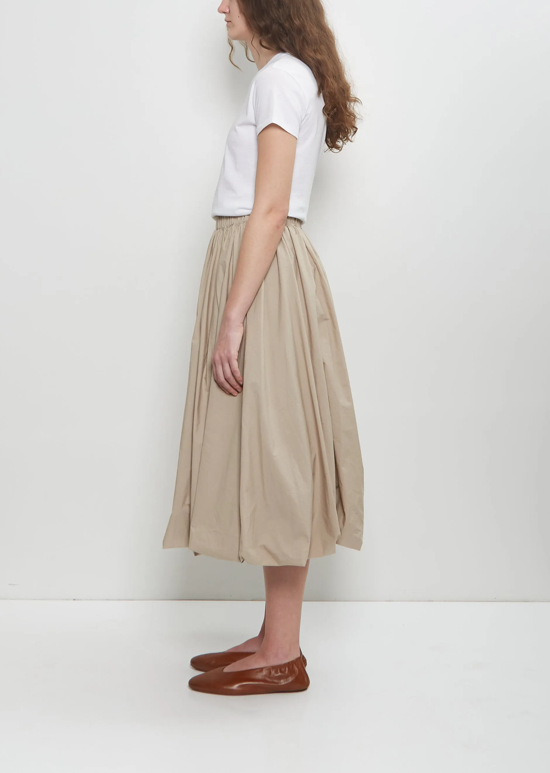 Popeline Pull On Balloon Skirt sold by La Garconne product image thumbnail 2