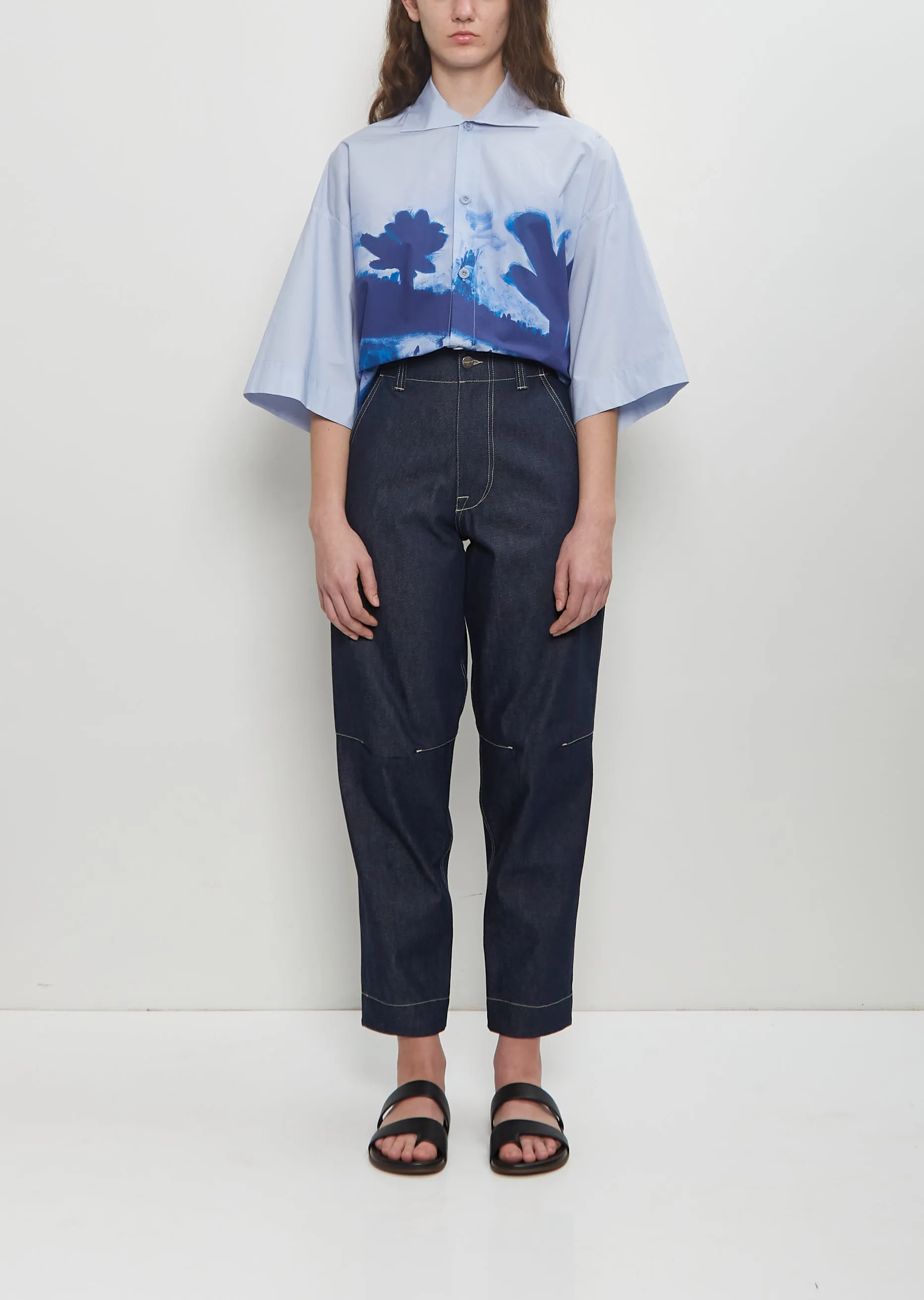 The Engineer Organic Cotton Jean sold by La Garconne