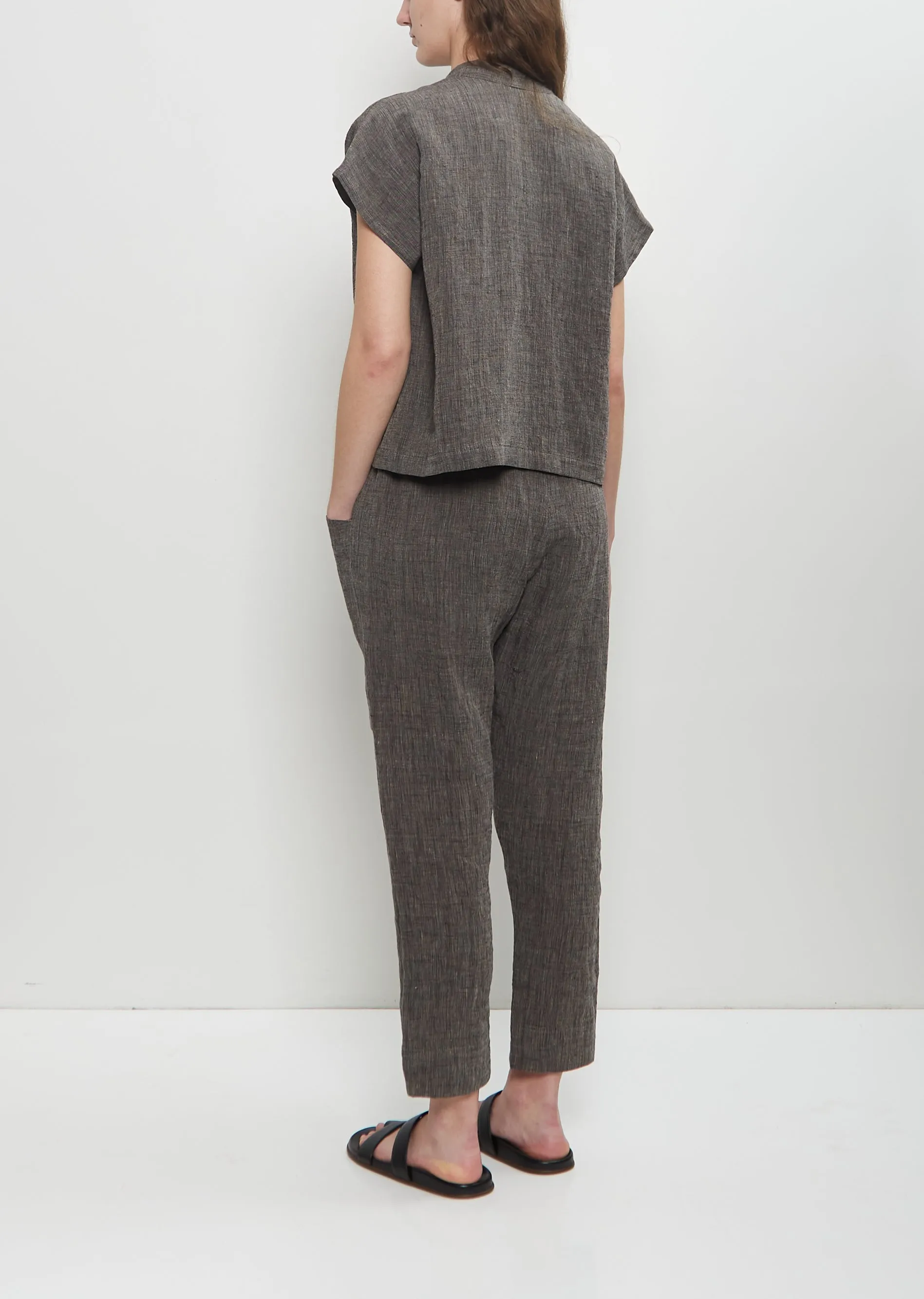 The Chandler Linen Shirt sold by La Garconne product image thumbnail 3