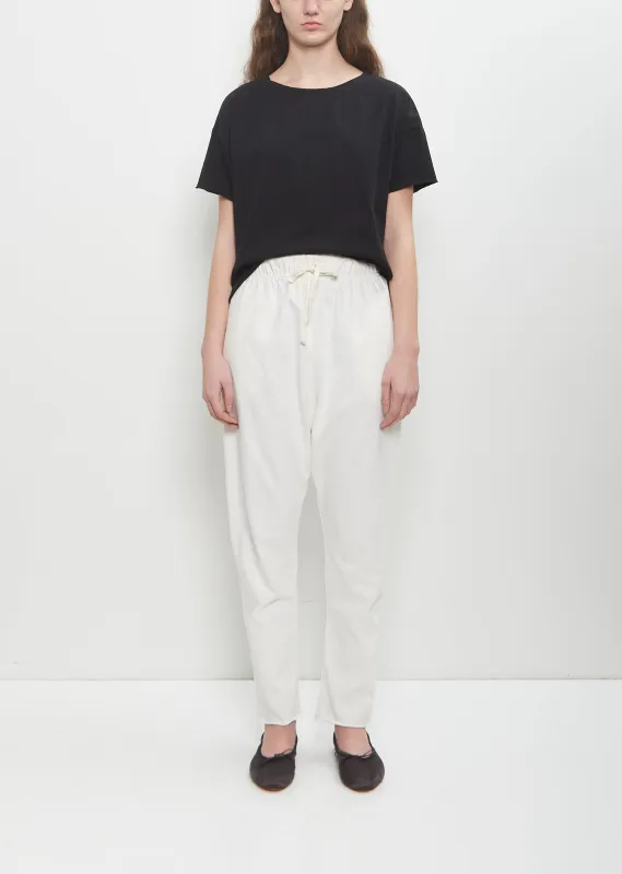 Heavy Cotton Pantalone New Basic — Milk sold by La Garconne