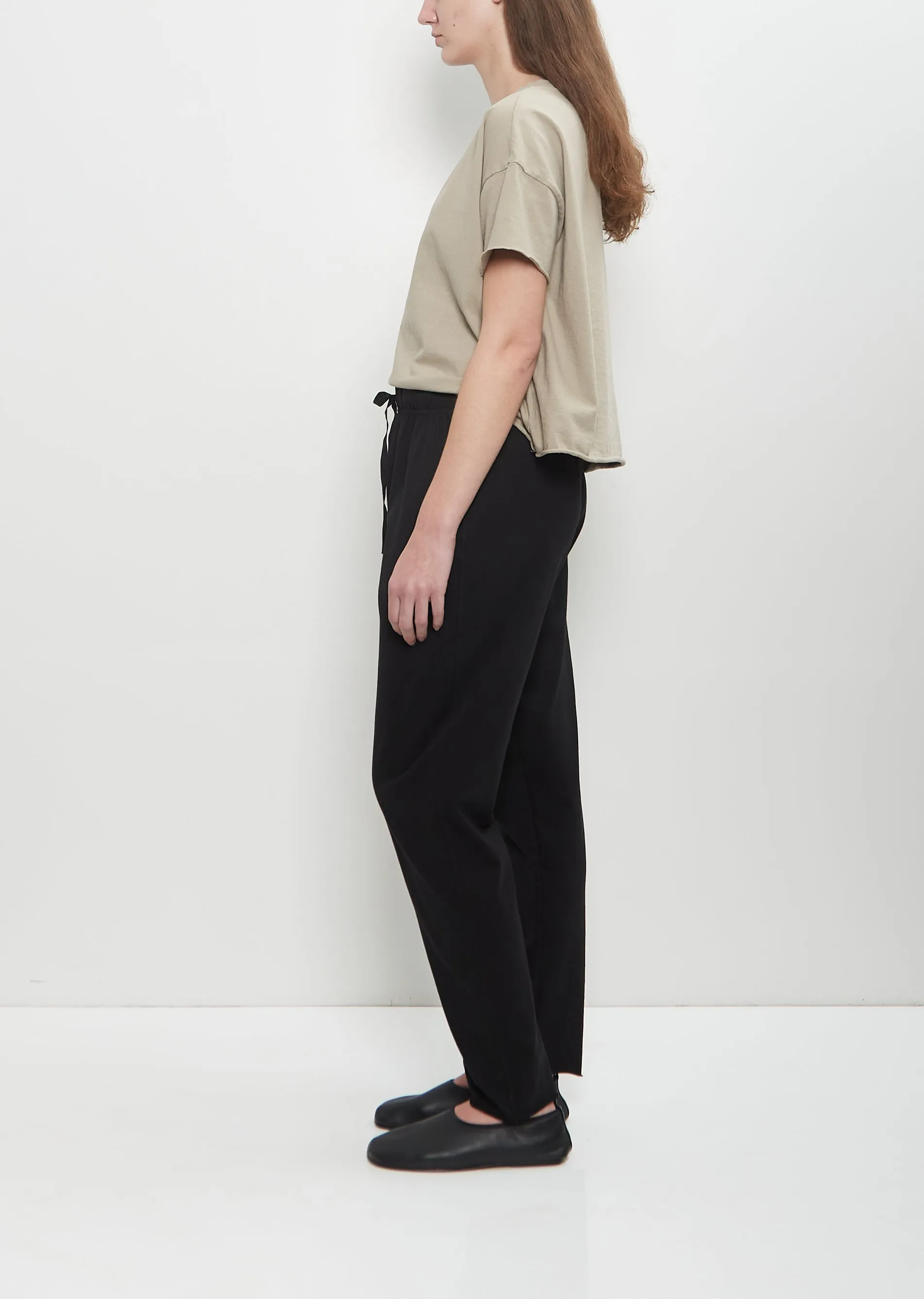 Heavy Cotton Pantalone New Basic — Black sold by La Garconne product image thumbnail 2