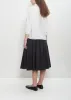 Tissue Cotton Short Collar Shirt — Milk sold by La Garconne