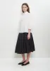 Tissue Cotton Short Collar Shirt — Milk sold by La Garconne