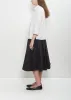 Tissue Cotton Short Collar Shirt — Milk sold by La Garconne