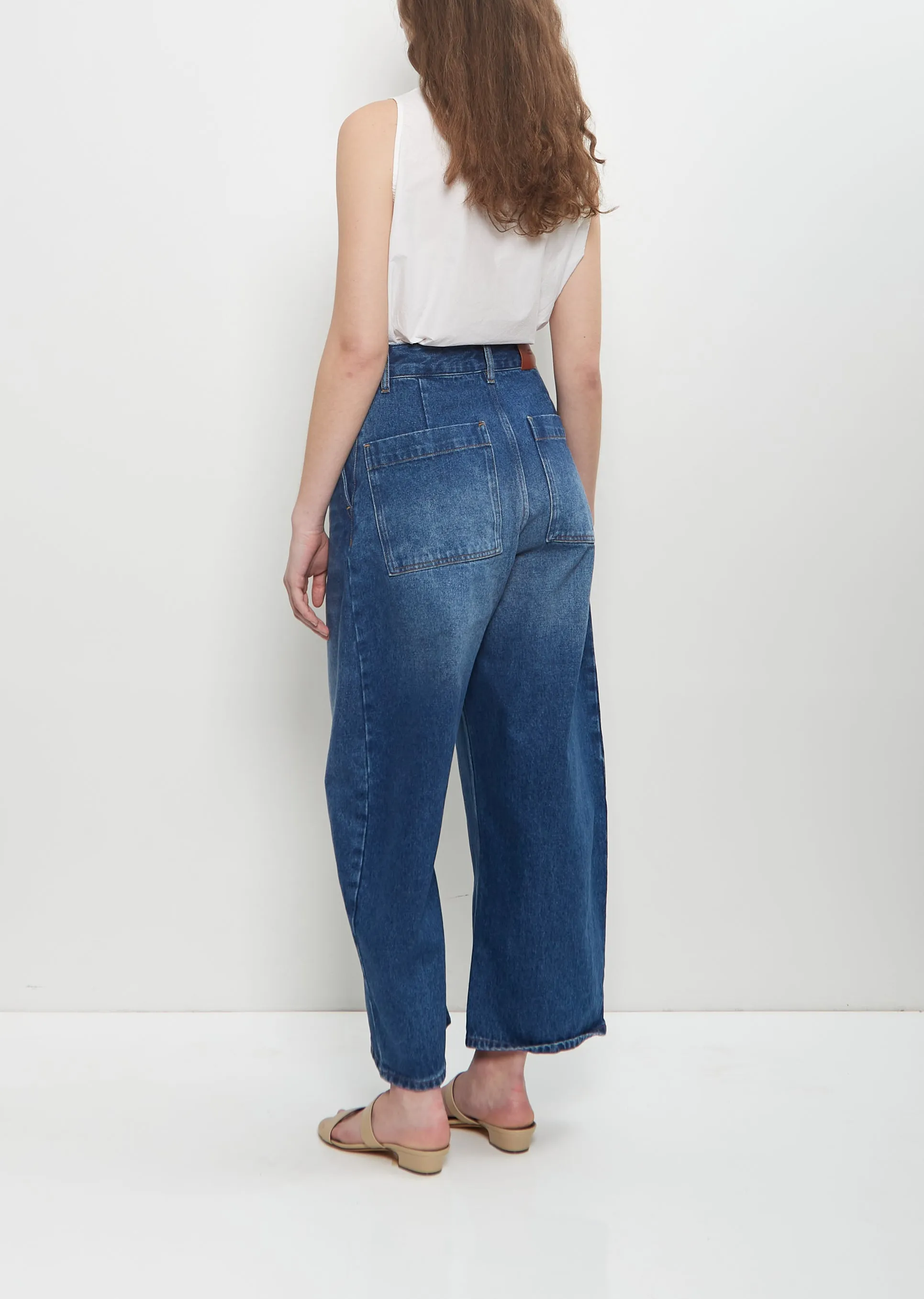 Chalco Denim Pant — Indigo sold by La Garconne product image thumbnail 3