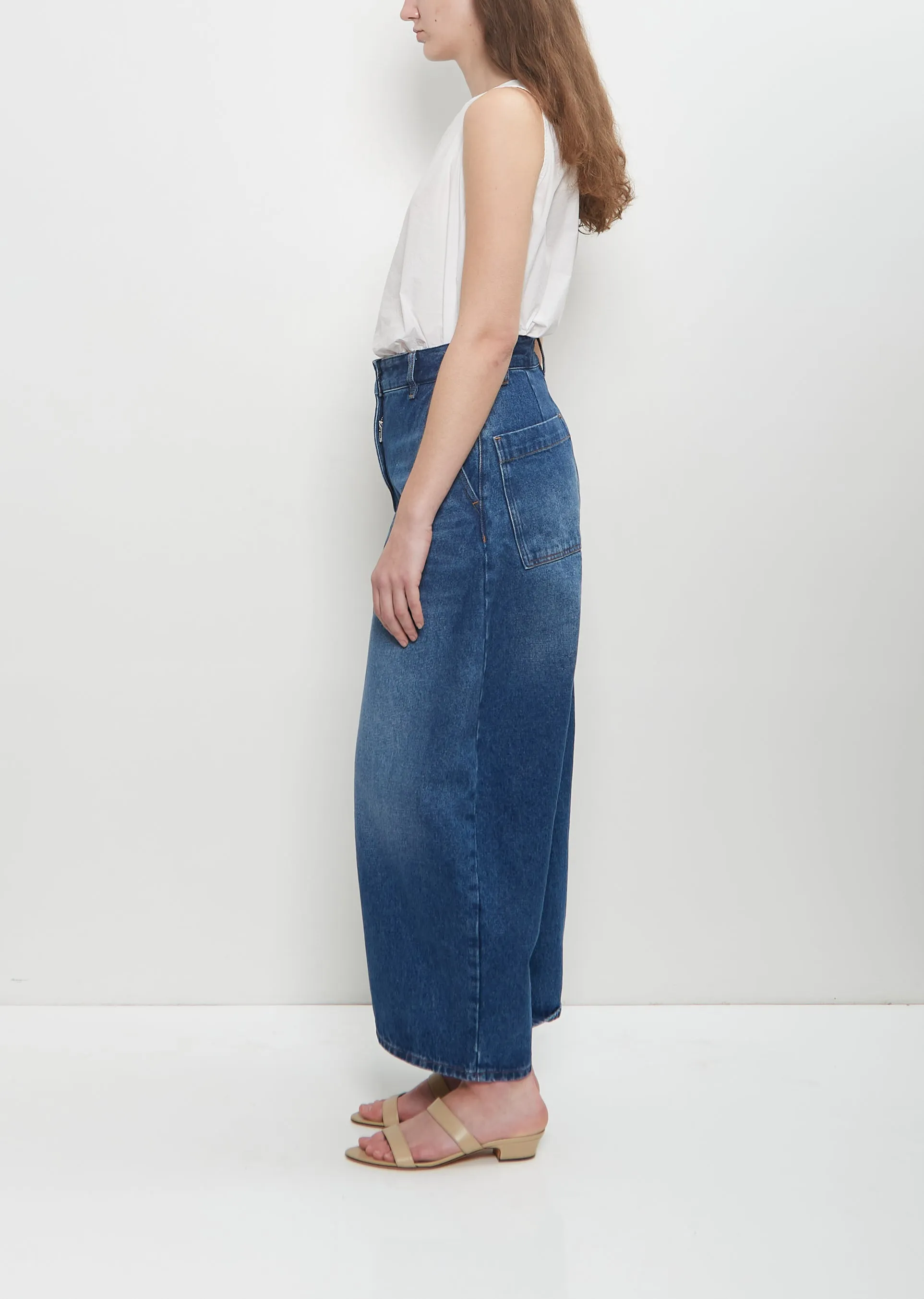 Chalco Denim Pant — Indigo sold by La Garconne product image thumbnail 2