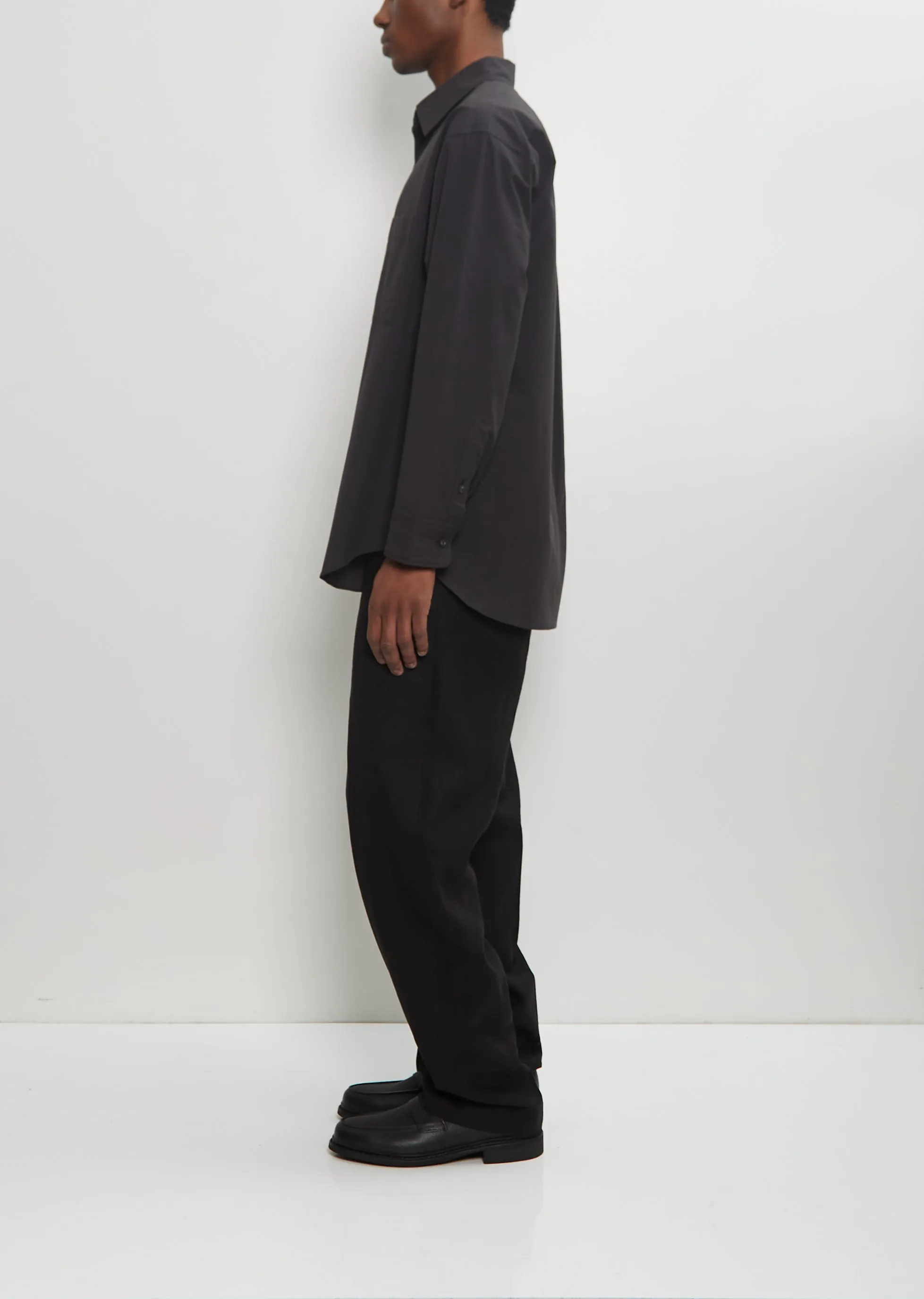 Doris Shirt — Charcoal sold by La Garconne product image thumbnail 2