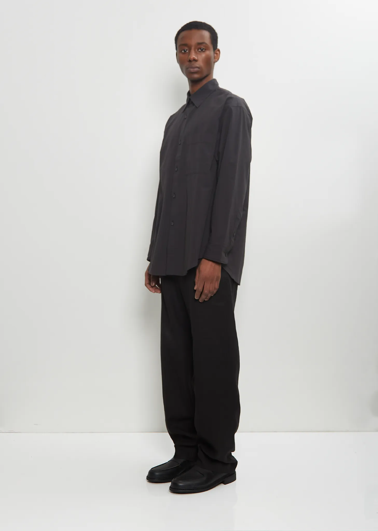 Doris Shirt — Charcoal sold by La Garconne product image thumbnail 4