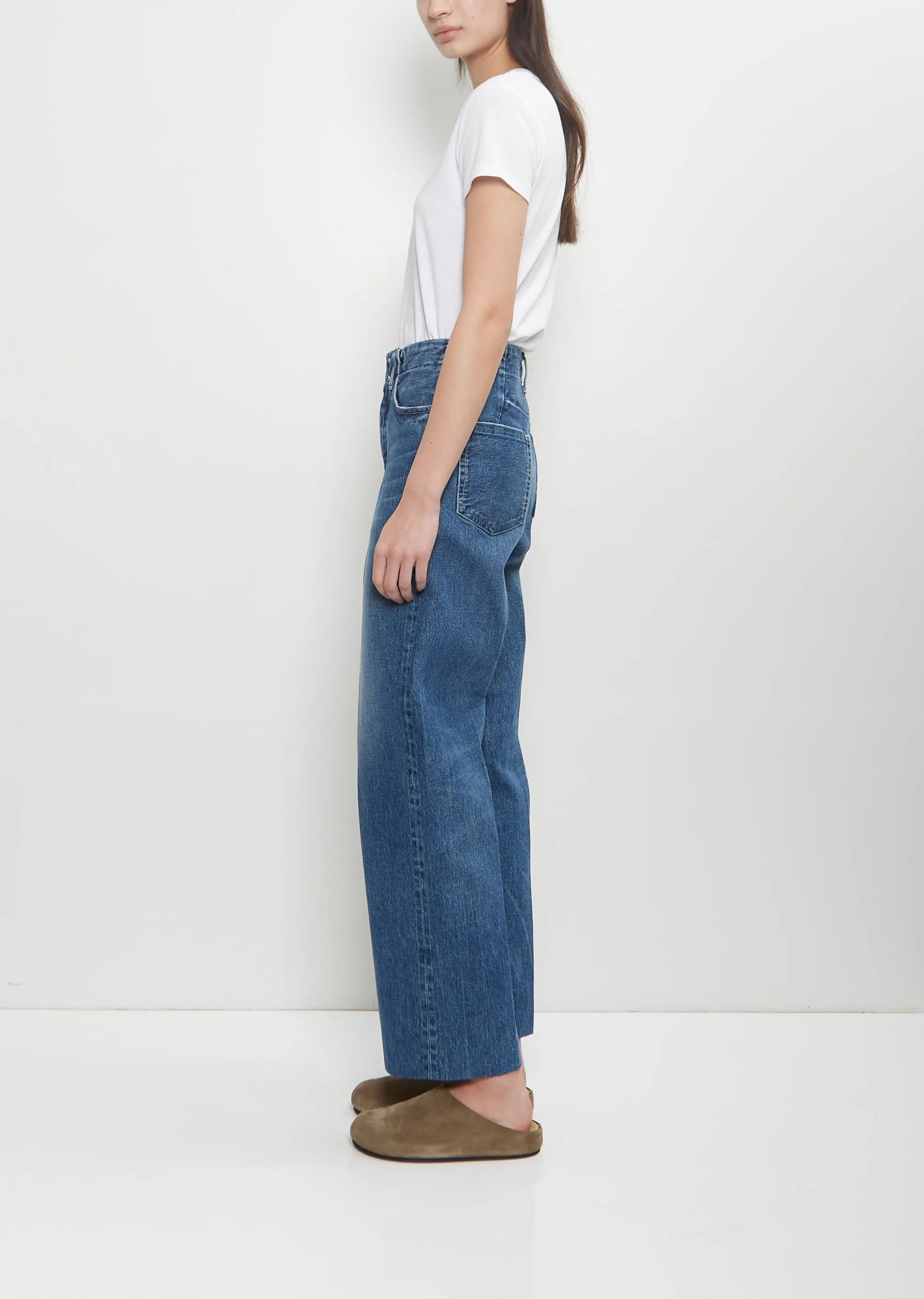 The Jean Trousers — Vintage Blue sold by La Garconne product image thumbnail 2