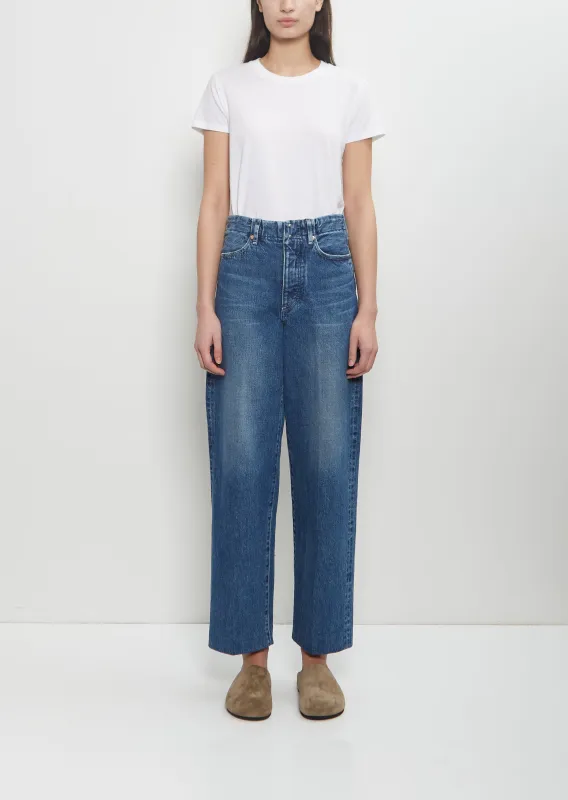 The Jean Trousers — Vintage Blue sold by La Garconne