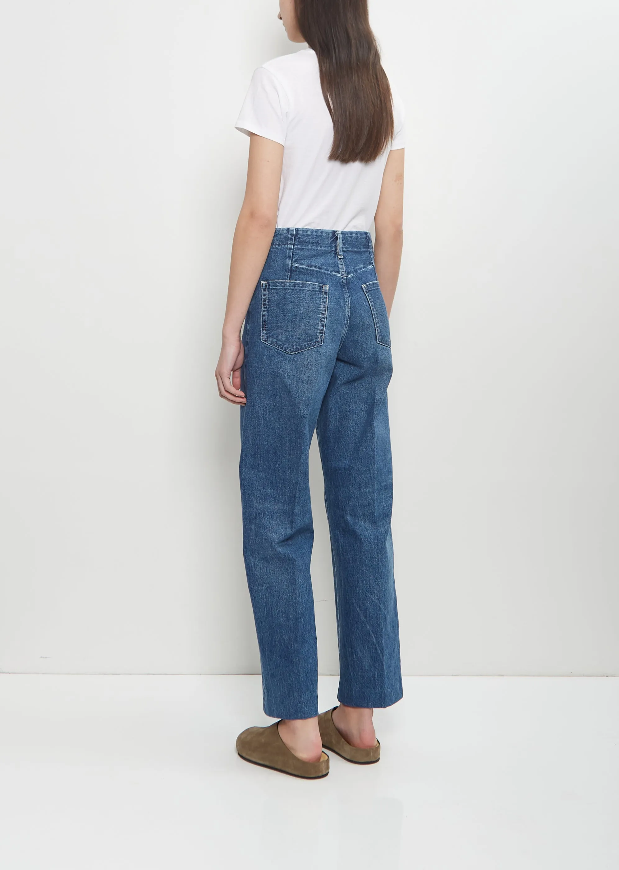 The Jean Trousers — Vintage Blue sold by La Garconne product image thumbnail 3