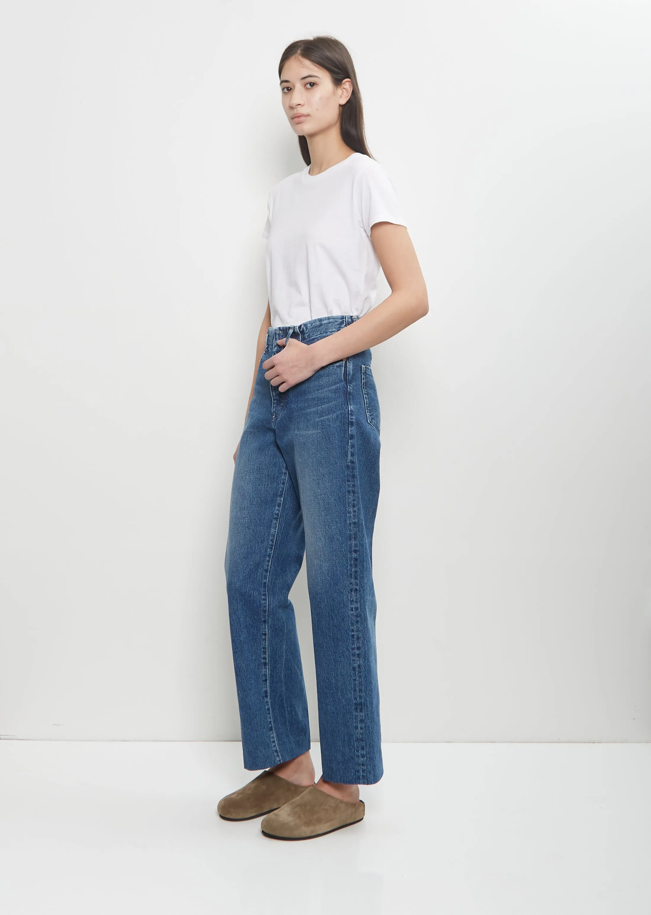 The Jean Trousers — Vintage Blue sold by La Garconne product image thumbnail 4