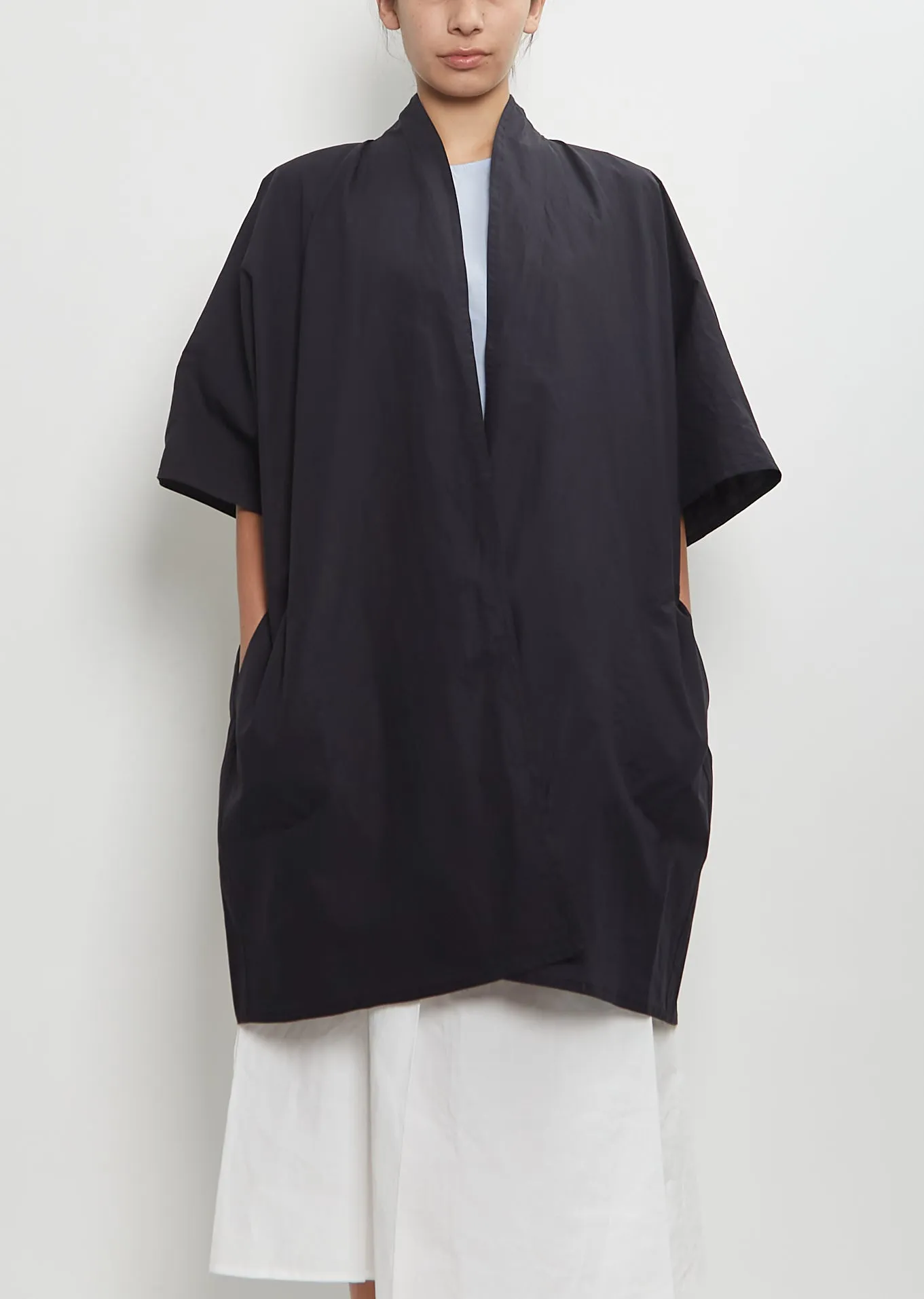Ceylon Wool Kimono Jacket sold by La Garconne
