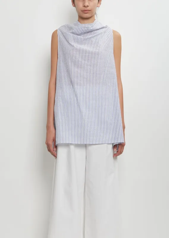 Cotton Knotted Square Top sold by La Garconne