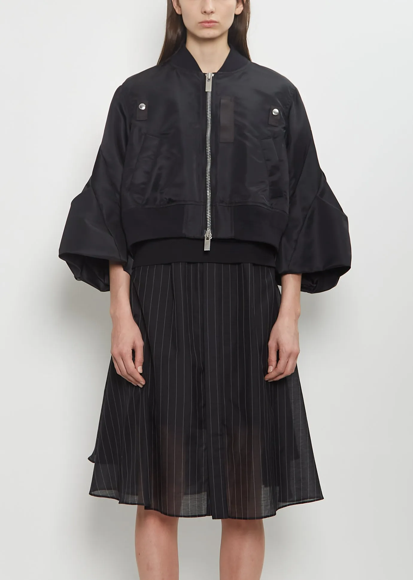 Nylon Twill Blouson sold by La Garconne