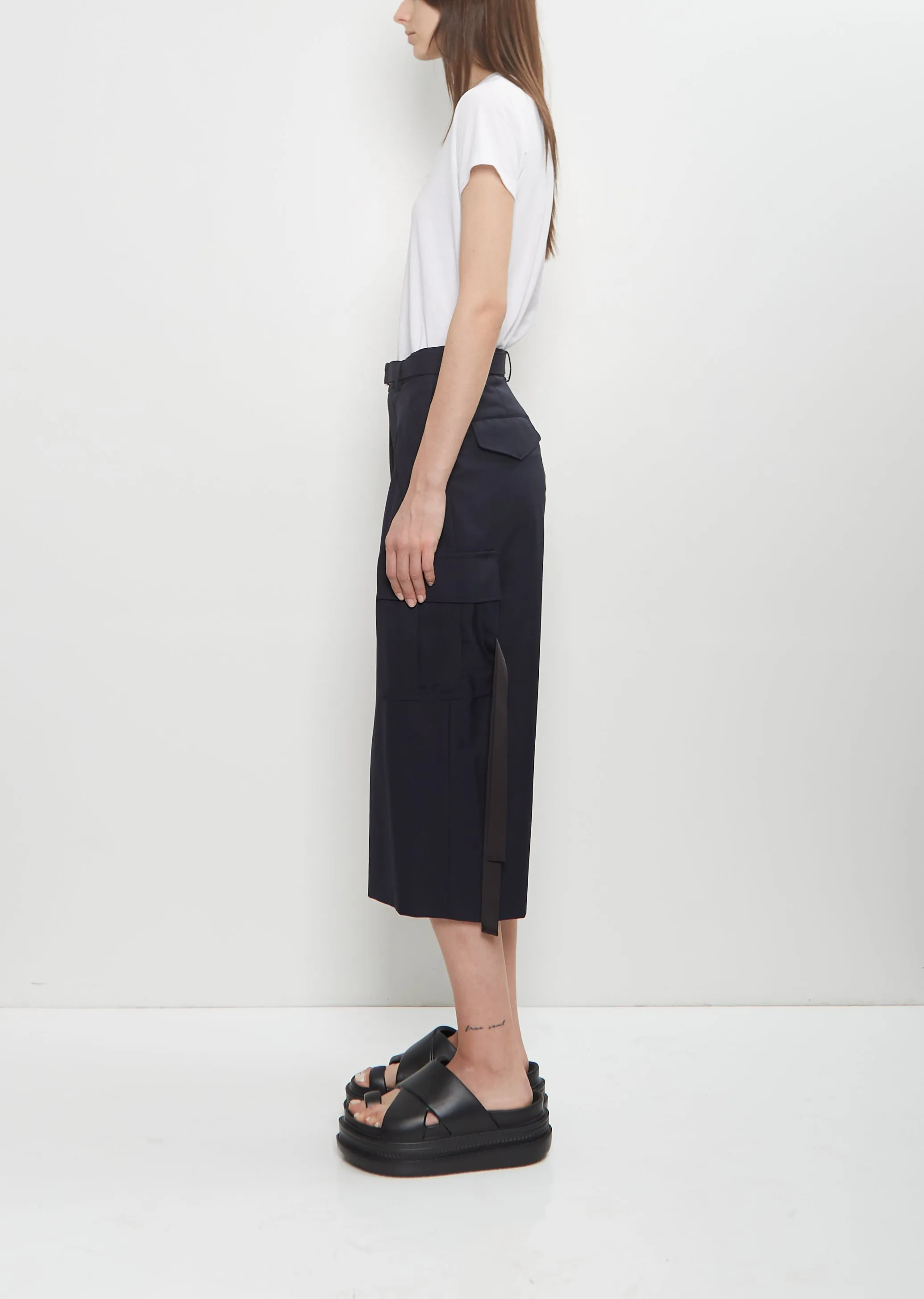 Suiting Cropped Pants sold by La Garconne product image thumbnail 2