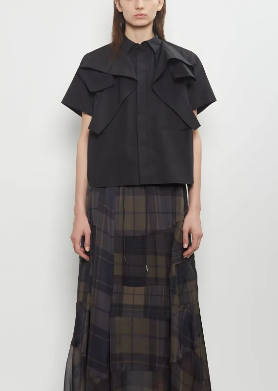 Poplin Layered Shirt sold by La Garconne