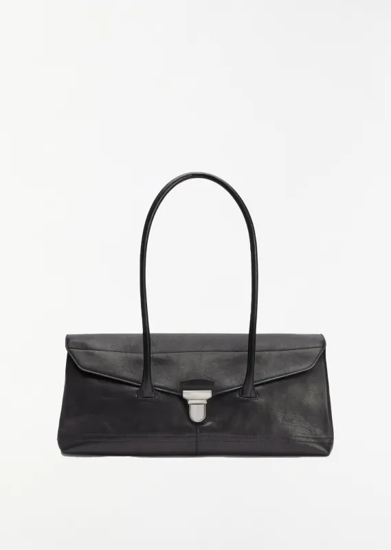 Leather Gear Shoulder Bag sold by La Garconne