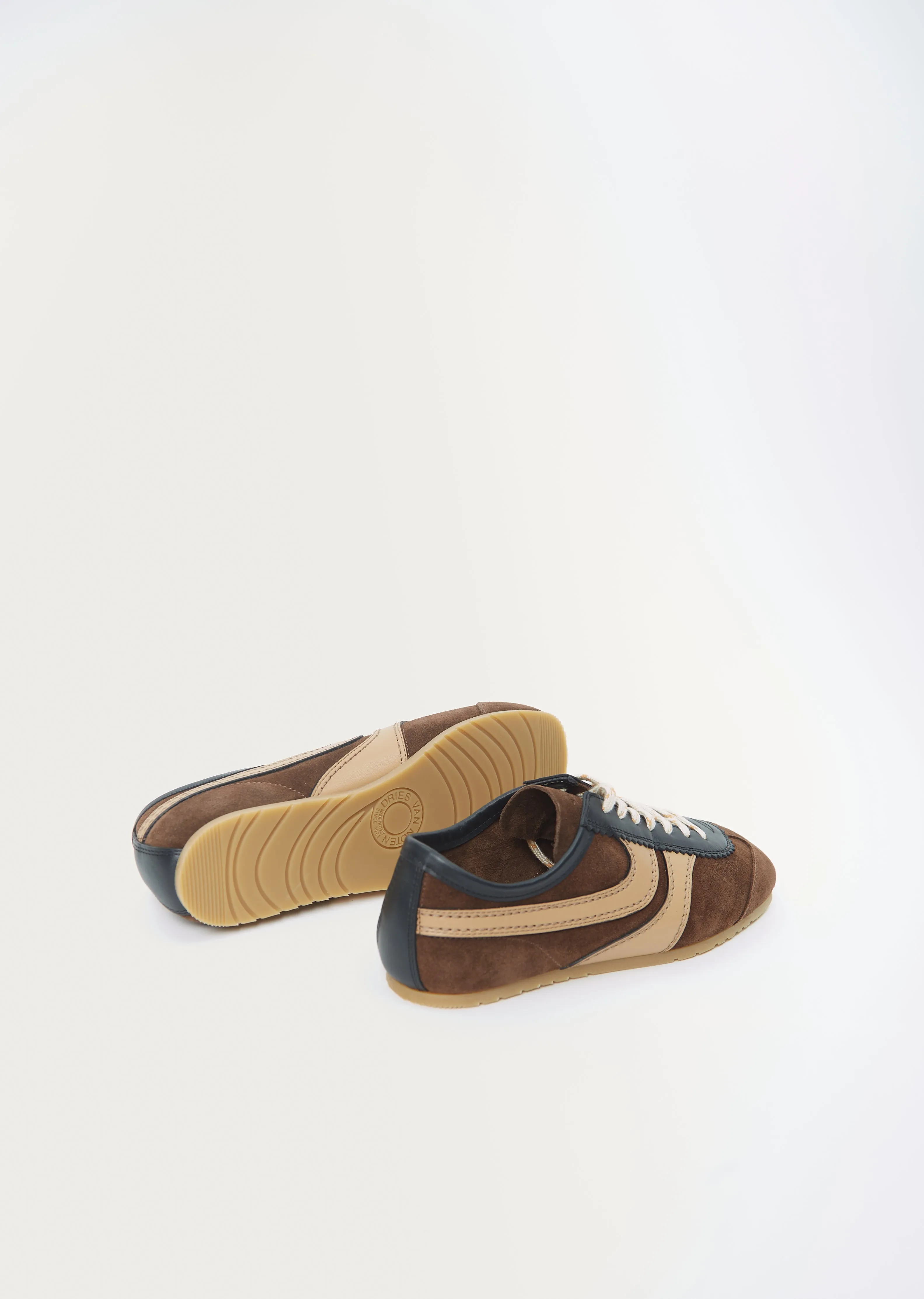 Suede Trainer — Dark Brown sold by La Garconne product image thumbnail 3