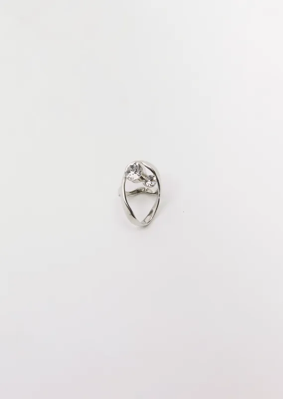 Brass Strass Ring sold by La Garconne