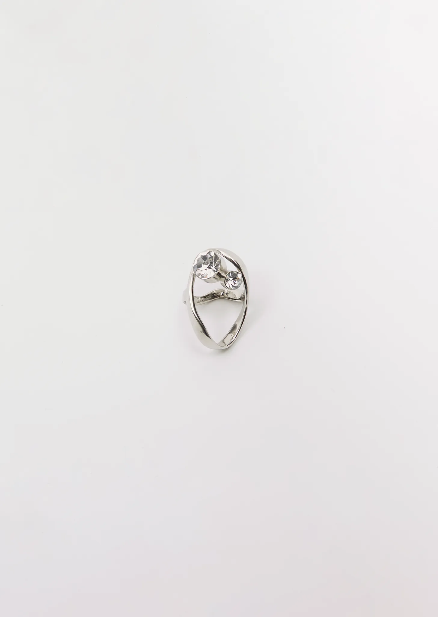 Brass Strass Ring sold by La Garconne