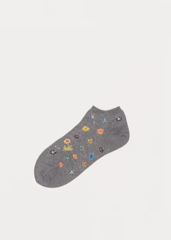 Polka Flower Cover — Mix Grey sold by La Garconne