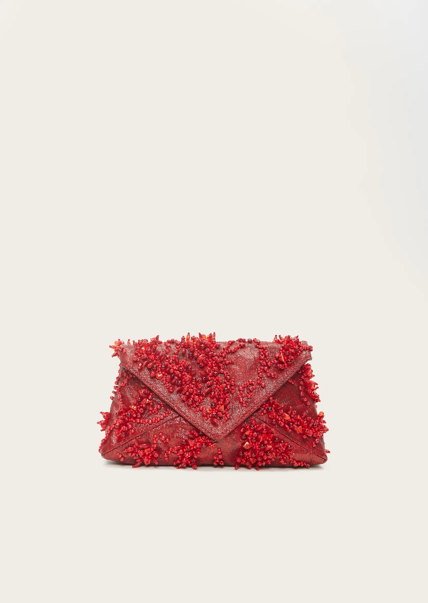 Embellished Jacquard Envelope Bag sold by La Garconne