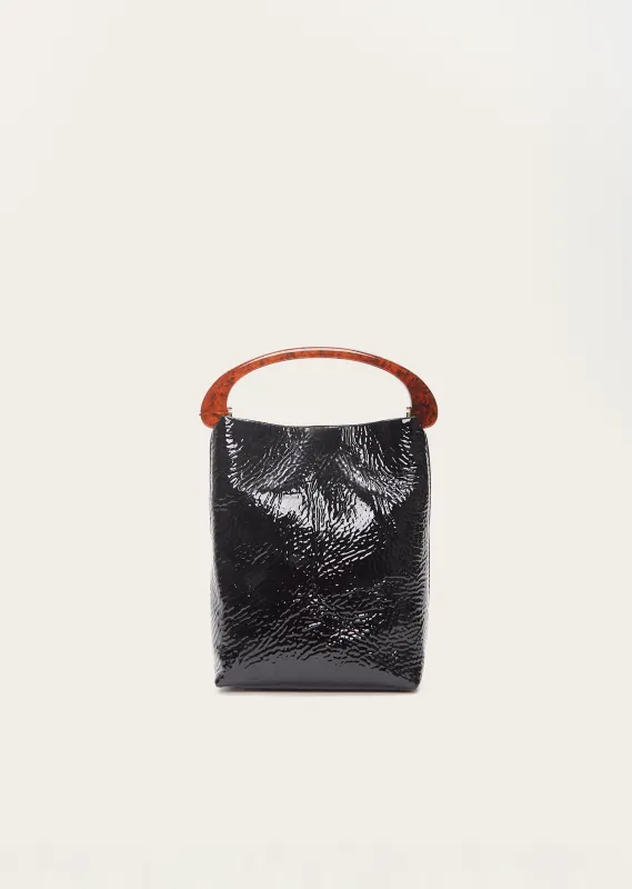 Handle Crisp Patent leather Bag sold by La Garconne